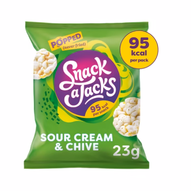 Snack A Jacks Sour Cream & Chive 24x23g