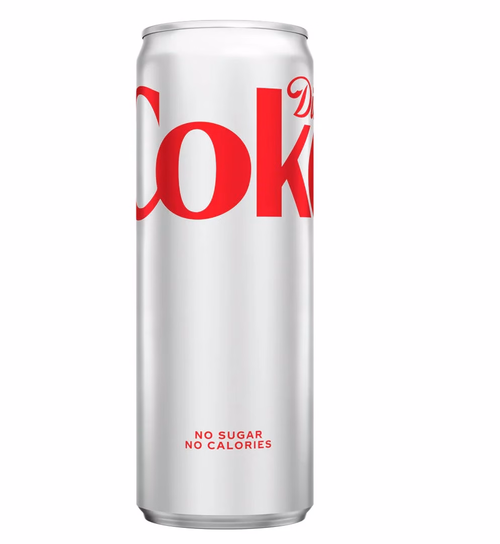 Diet Coke Irish 24x330ml (Slim Line Can)