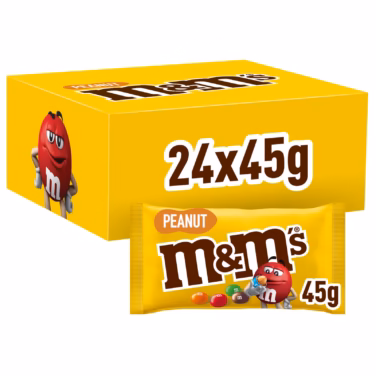 M & M Peanut 24x45g