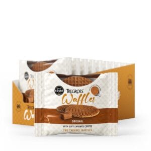 Tregroes (Toffee) Original Caramel Waffle Twin Pack 30x65g