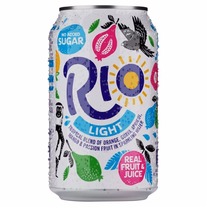 Rio Tropical Sugar Free 24x330ml