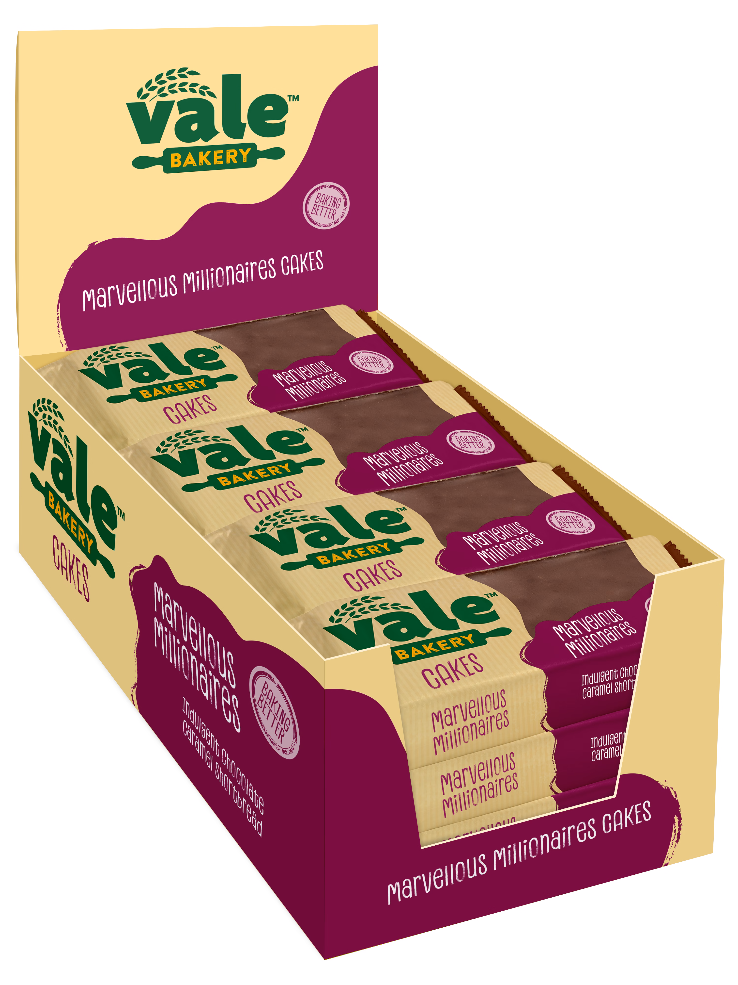 Devonvale Marvellous Millionaires Shortbread 16x70g