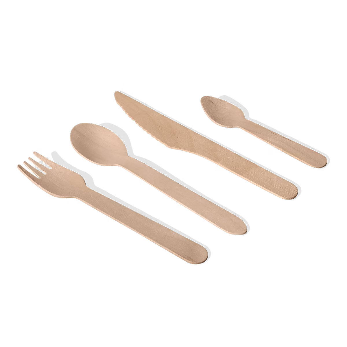 Biodegradable Wooden FORKS 10x100pack (1000 forks)