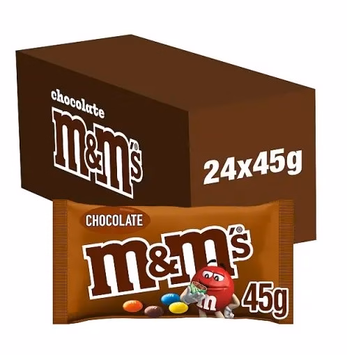 M & M Chocolate 24x45g