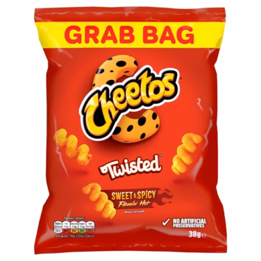 Walkers Grab Bag Cheetos Twisted Sweet & Spicy 30x38g
