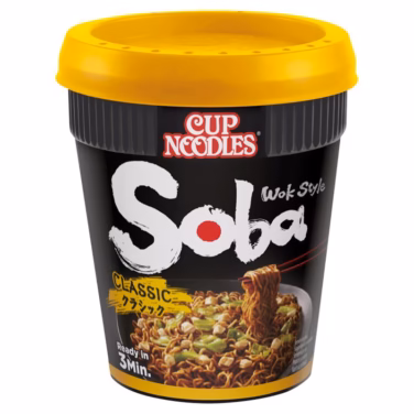 Nissin Soba Classic Cup Noodles 8x90g