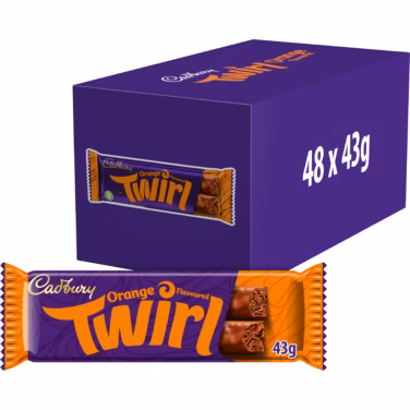 Cadburys Twirl Orange 48x43g