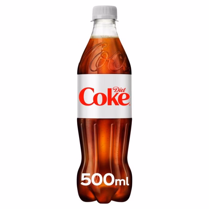 Diet Coke Irish 24x500ml Bottles