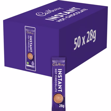 Cadburys Instant Hot Chocolate Sticks 50x28g