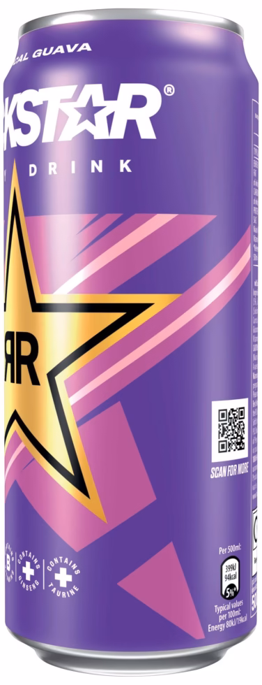 Rockstar Energy Punched Tropical Guava 12x500ml