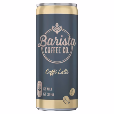 Barista Coffee Co Caffe Latte 12x250ml Cans