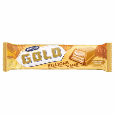 McVities Gold Billions Golden Caramel Chocolate Bar 24x39g