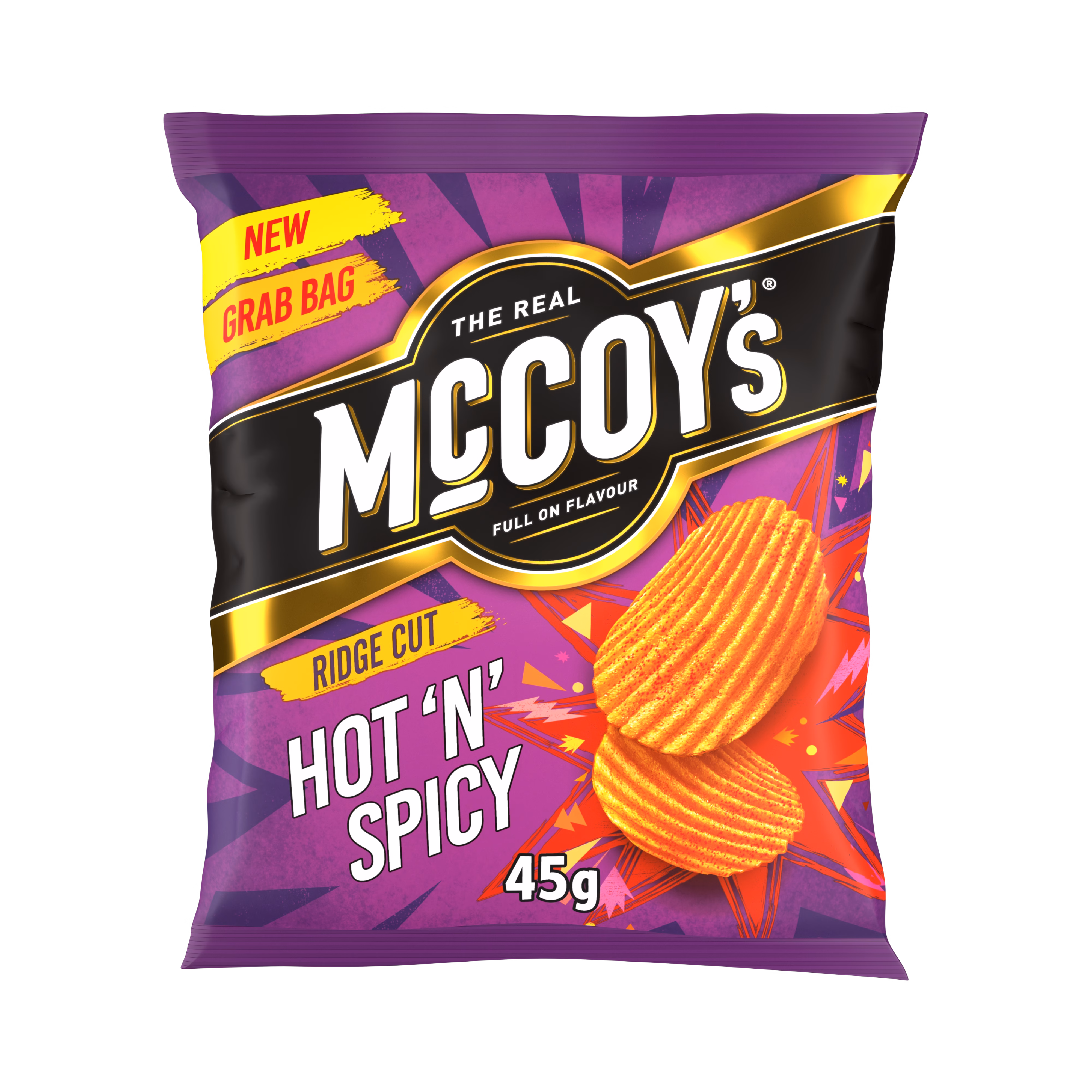 McCoys Hot N Spicy 36x45g