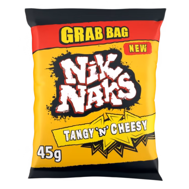 GRAB BAG Nik Naks Tangy n Cheesy 36x45g