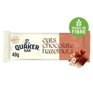 Quaker Bar Hazelnut & Chocolate 20x40g