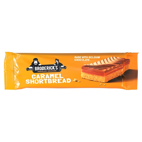 Brodericks Caramel Shortbread Bar 20x50g