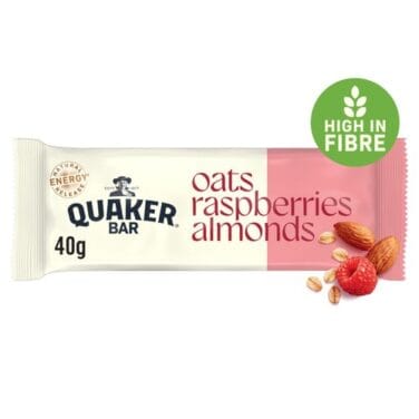 Quaker Bar Almond & Raspberry 20x40g