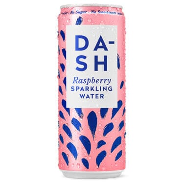 DASH Raspberry Sparkling Water 12x330ml