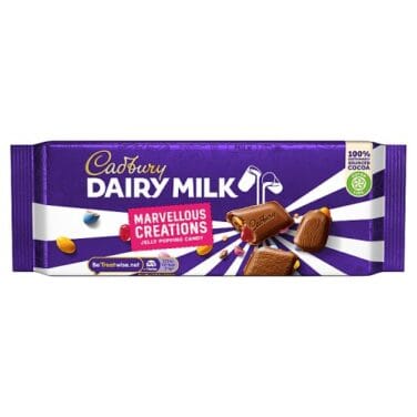 ***** Cadburys Dairy Milk Jelly Popping Candy 22x56g *****