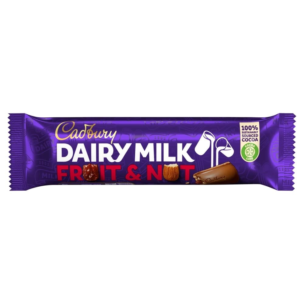 ***** Cadburys Dairy Milk Fruit & Nut 22x56g *****