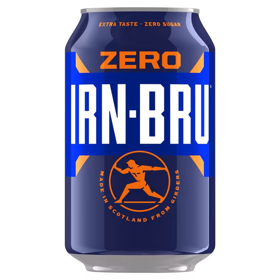 ***** Irn Bru ZERO 24x330ml Cans *****