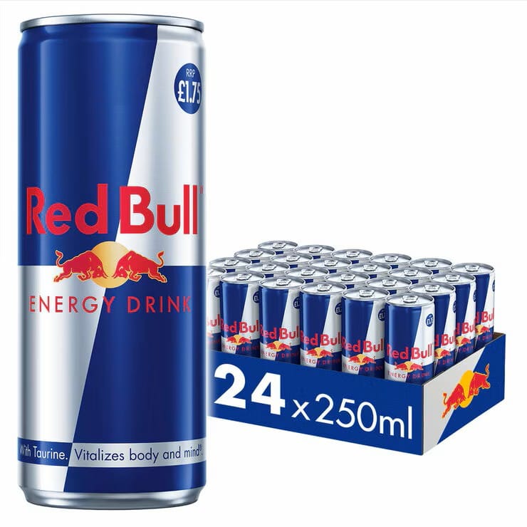 Red Bull 24x250ml PMP £1.75