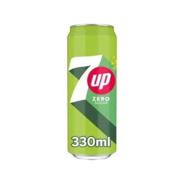 SLEEK 7-Up Zero 24x330ml Cans