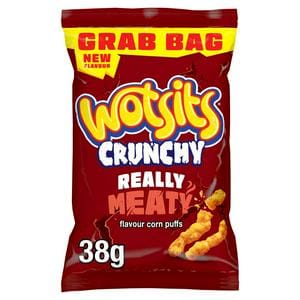 Wotsits Crunchy Really Meaty 30x38g