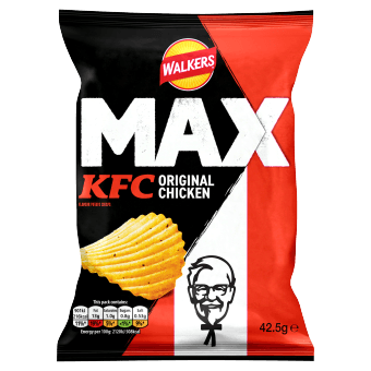 Walkers Max KFC Original Chicken 24x42.5g