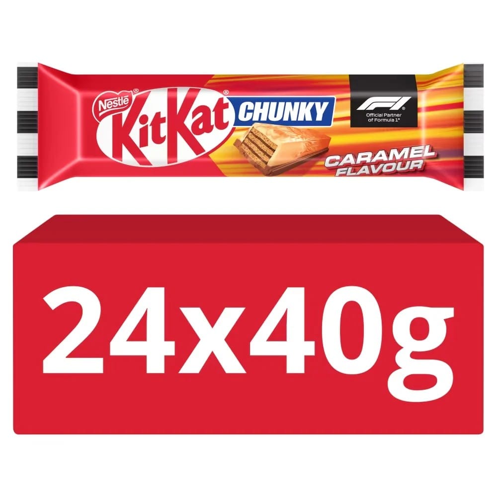 ***** Kit Kat Chunky Caramel 24x40g *****