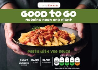 Bistro Express Pasta With Vegetable Sauce 12x300g