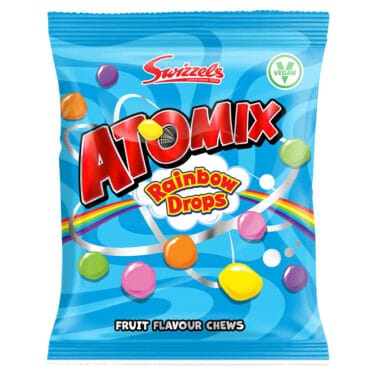 Swizzels Atomix Rainbow Drops 12x110g