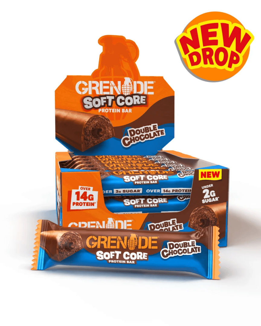 Grenade Soft Core Double Chocolate 12x50g