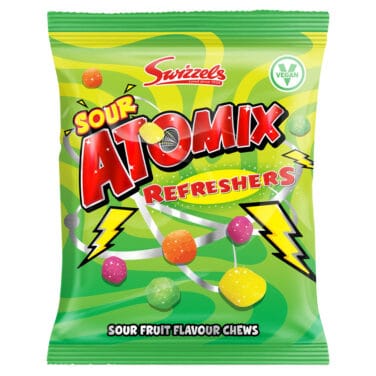 Swizzels Sour Atomix Refreshers 12x110g