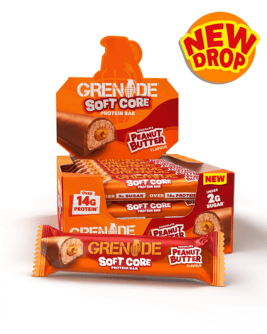 Grenade Soft Core Chocolate Peanut Butter 12x50g