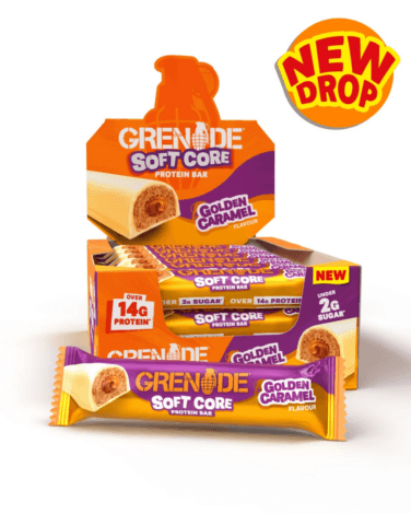 Grenade Soft Core Golden Caramel 12x50g