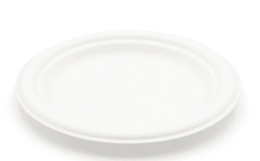 Planet Compostable Bagasse Plate 7" No Added PFAS (500 Plates)