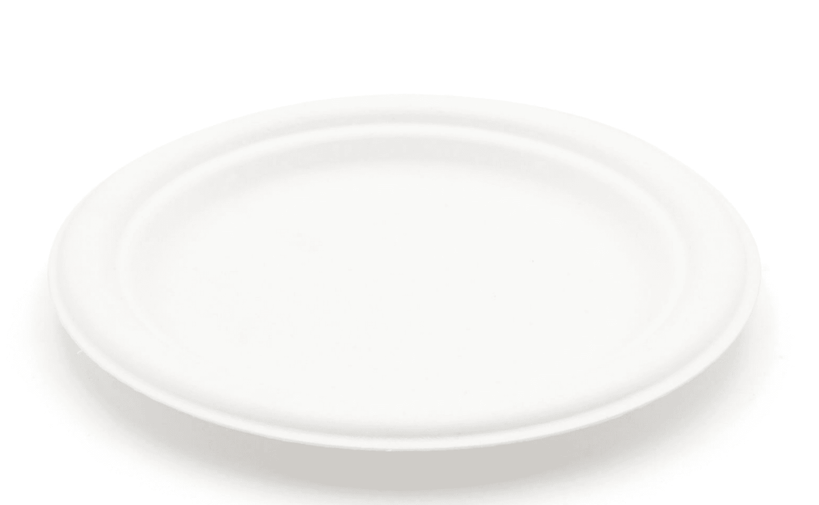 Planet Compostable Bagasse Plate 7" No Added PFAS (500 Plates)