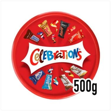 Celebrations Tub 500g