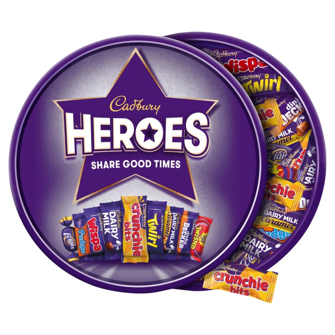 Cadburys HEROES Tub 475g