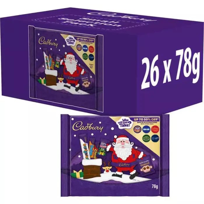 Cadbury Small Chocolate Selection Box 26x78g