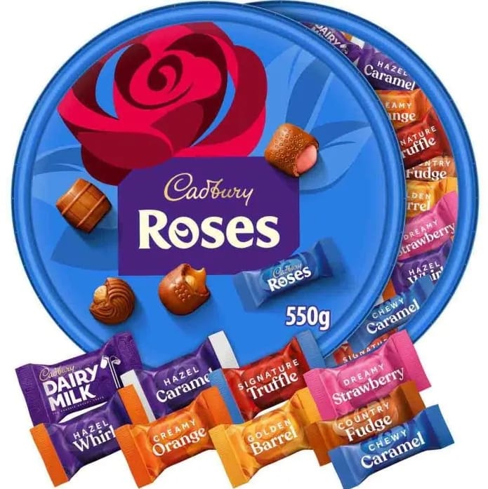 Cadburys Roses Tub 475g