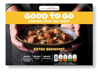Bistro Express Ready Meal Bistro Breakfast 12x300g