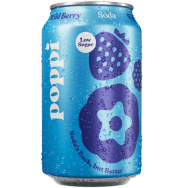 Poppi Wild Berry Soda 24x330ml