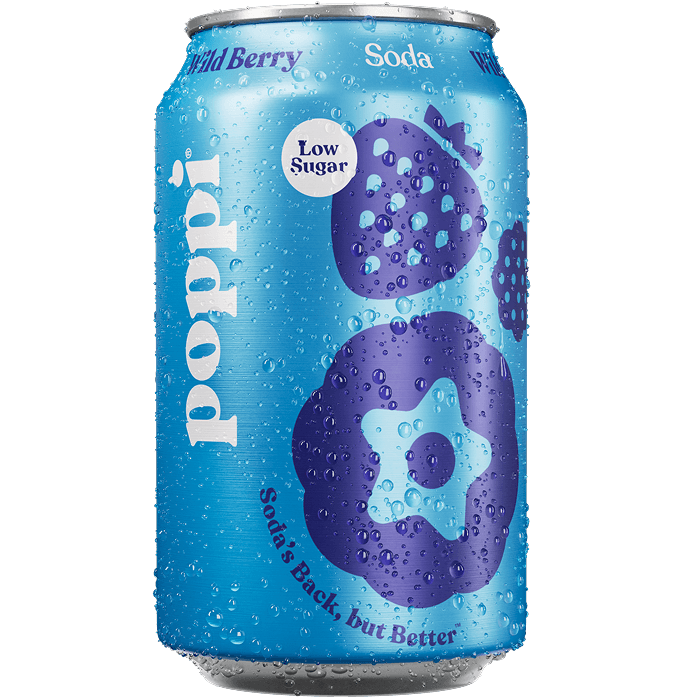 Poppi Wild Berry Soda 24x330ml