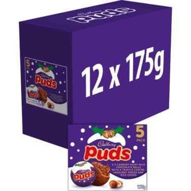 Cadburys Christmas Puds 12x5pack
