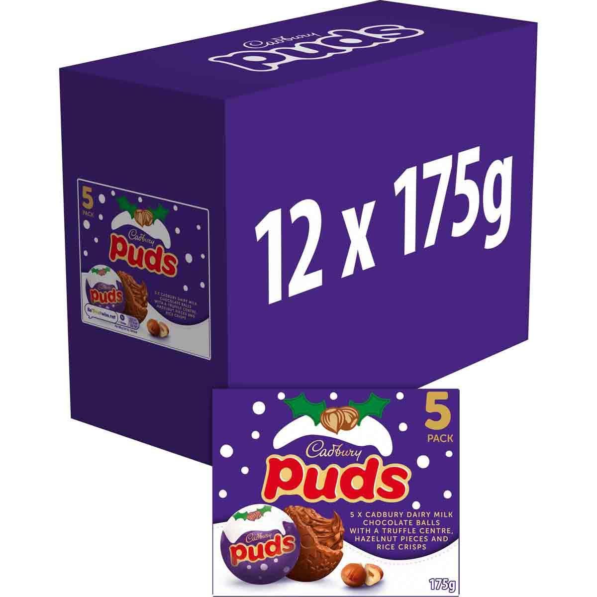 Cadburys Christmas Puds 12x5pack
