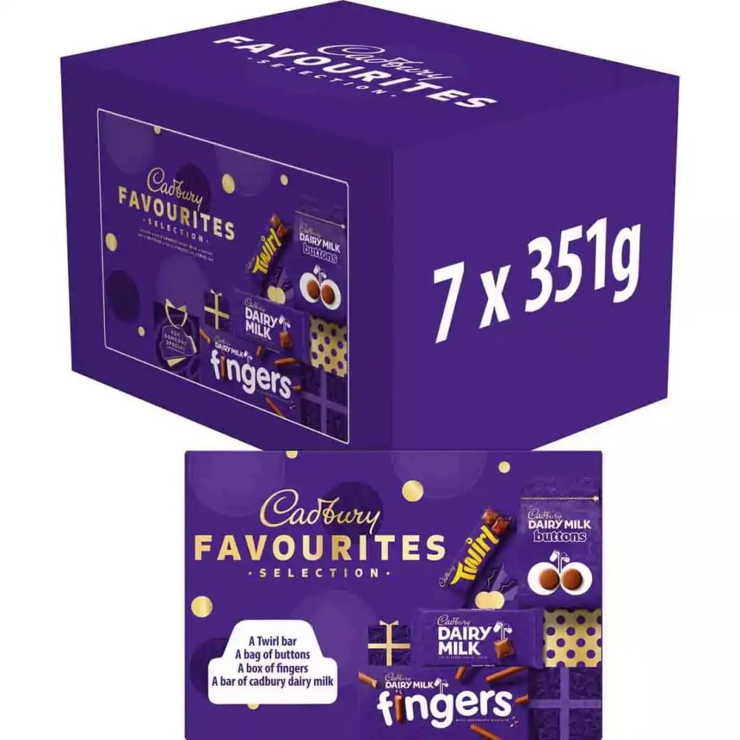 Cadburys Selection Box 7x351g