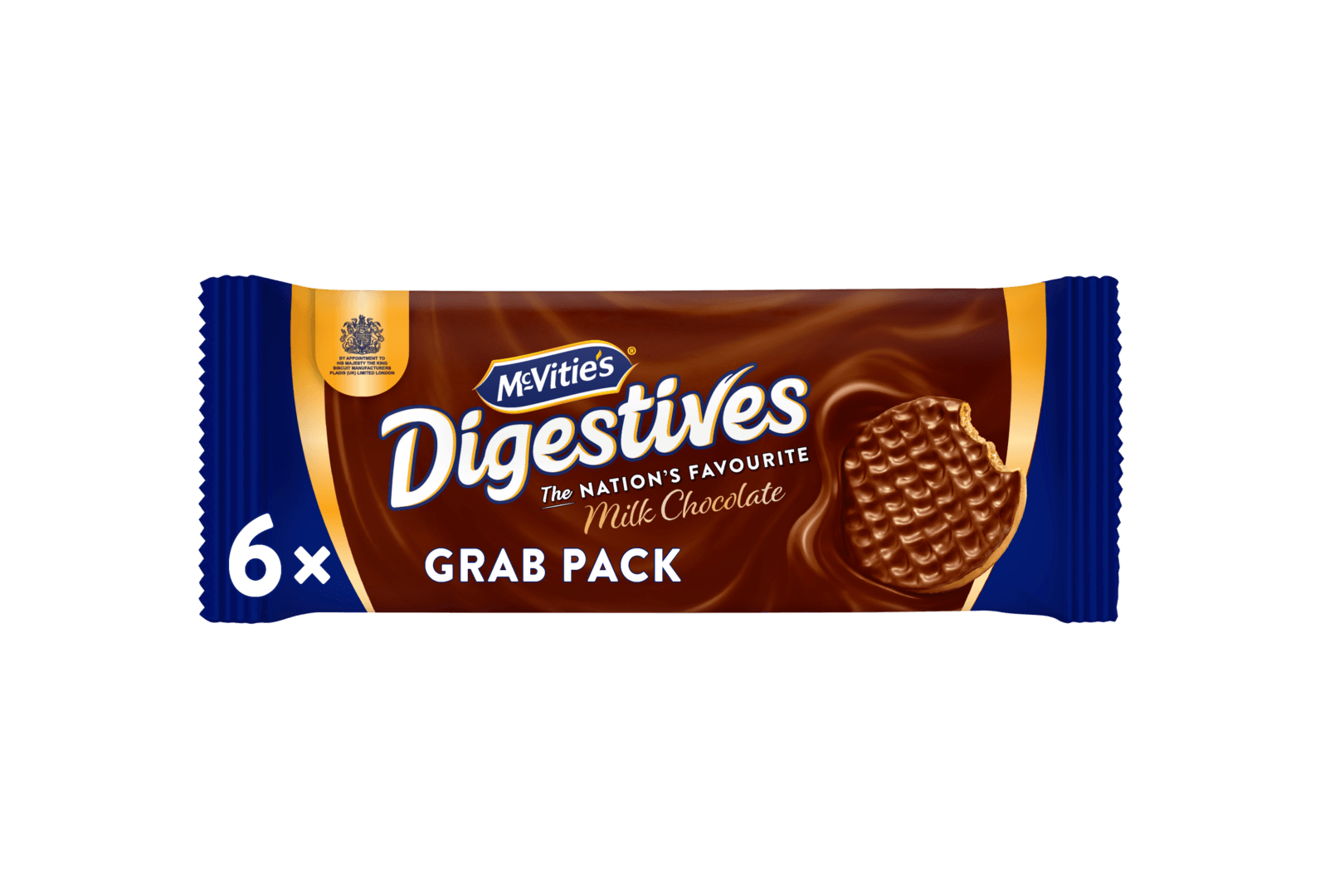 McVities Milk Chocolate Digestive Grab Pack 10x100g