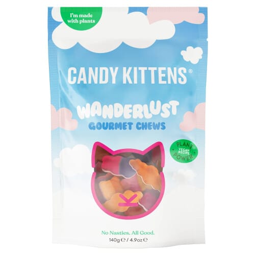 Candy Kittens Wanderlust Gourmet Chews 10x140g